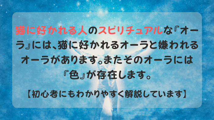 スピリチュアルなオーラを放つ人