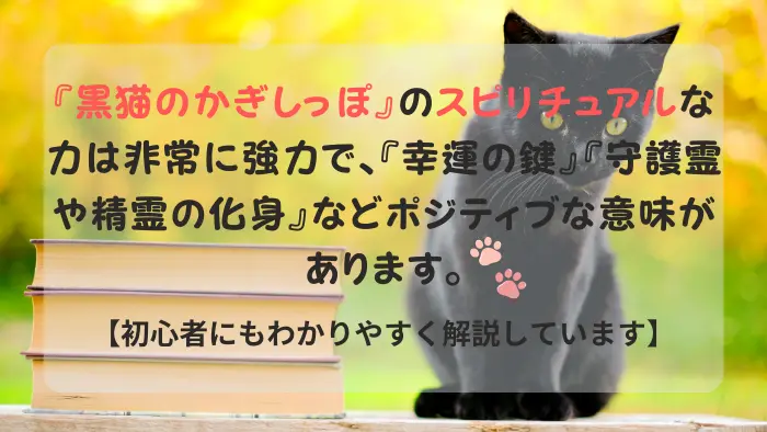 黒猫 かぎしっぽ スピリチュアル