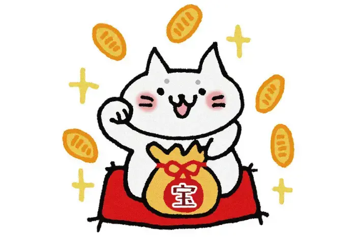 白猫 スピリチュアル 朝 金運