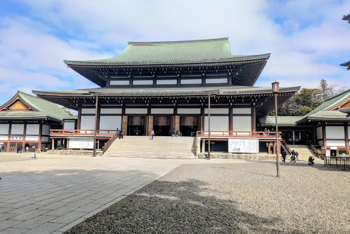 私が実際に成田山 御朱印巡りに行って撮影した「大本堂」