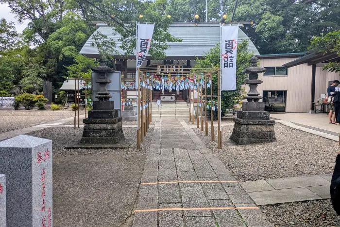 柴崎神社 我孫子 ブログ筆者が実際に撮影した境内
