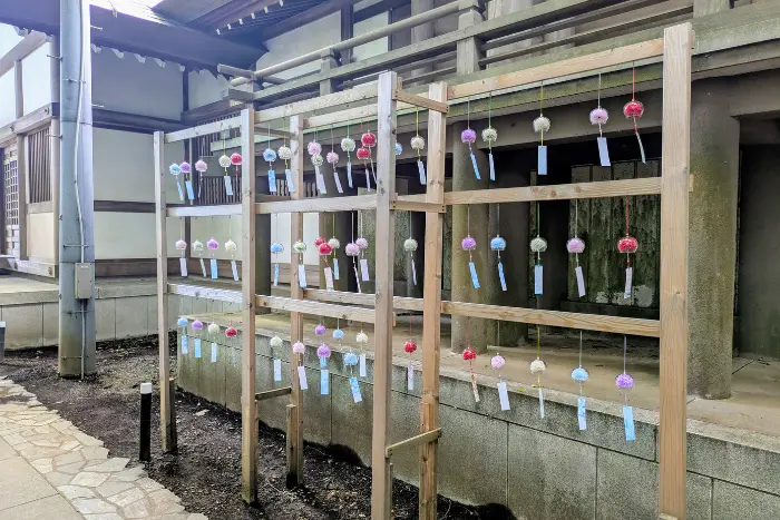 柴崎神社 我孫子 ブログ筆者が実際に撮影した風鈴回路