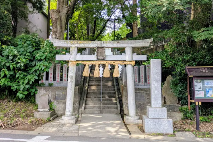 柴崎神社 我孫子 ブログ筆者が実際に撮影した鳥居
