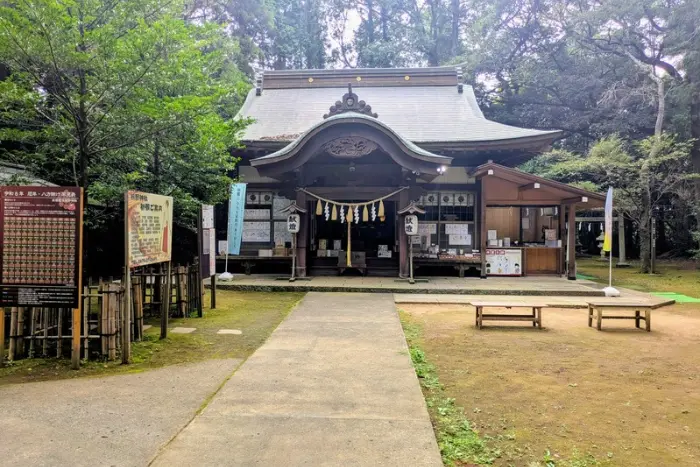 ブログ筆者が実際に撮影した 成田豊住熊野神社 拝殿