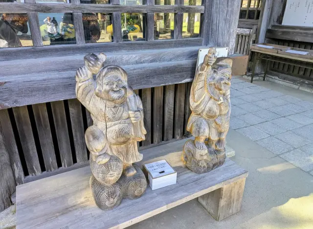 私が実際に撮影した 大洗磯前神社神の福の神様